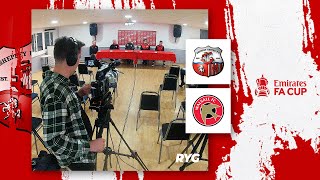 Sheppey United FC – Emirates FA Cup PreMatch Press Conference [upl. by Shina512]