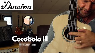 Dowina Cocobolo III Master Series Guitar Review [upl. by Leahcim]