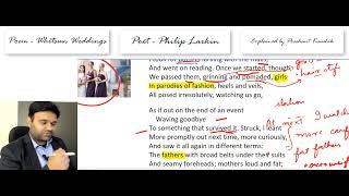 Whitsun Weddings  Philip Larkin  Meaning Explanation Themes [upl. by Dodge]