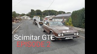 Reliant Scimitar GTE EP2  front assembly  vehicle information [upl. by Meedan]