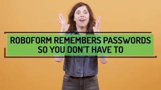 Say Hello to RoboForm Password Manager [upl. by Matthieu]