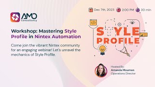 Mastering Style Profile in Nintex Automation [upl. by Francisca]