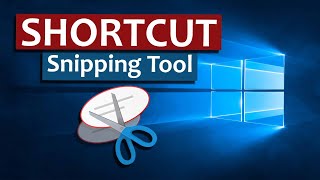 Windows 10 Snipping Tool Shortcut [upl. by Attebasile]