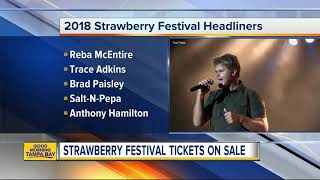 2018 Strawberry Festival tickets on sale now [upl. by Cryan]