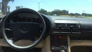 1994 MERCEDES BENZ S350 DIESEL RWD LEATHER S CLASS LOADED CLEAN TITLE CALIFORNIA TEST DRIVE [upl. by Enileqcaj321]