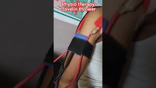 javelin throw olympicsport subscribe physiotherapy shortvideo neerajchopra [upl. by Narret]