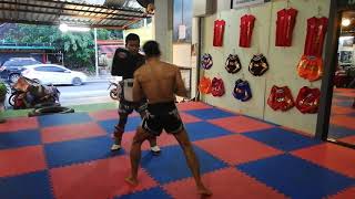 Meechai training with Kru Bao [upl. by Maddeu]