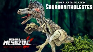 Beasts of the Mesozoic Raptor Series Fans Choice Super Articulated Saurornitholestes Review [upl. by Hatcher]