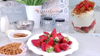 🍓VERRINES FRAISES ET SPECULOOS [upl. by Inohtna]