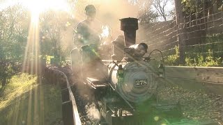 The Flintridge amp Portola Valley Railroad narrow gauge live steam  full program HD [upl. by Anaerdna]