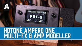 An Affordable Ampless Rig for All Your Recording Needs  Hotone Ampero ONE MultiFX amp Amp Modeller [upl. by Gnik492]