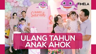 Potret Ulang Tahun Ke2 Sarah Anak Ahok dan Puput yang Cantik dan Menggemaskan [upl. by Liesa]