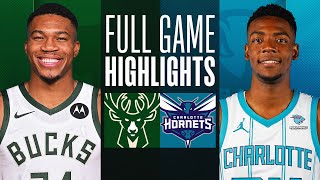 BUCKS at HORNETS  FULL GAME HIGHLIGHTS  February 29 2024 [upl. by Notgnirrab]