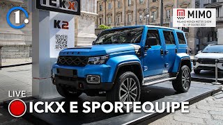 Le auto quotcinesiquot invadono Milano  DR EVO ICKX Sportequipe [upl. by Arlena]