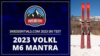 2023 Volkl M6 Mantra  SkiEssentialscom Ski Test [upl. by Irrok]