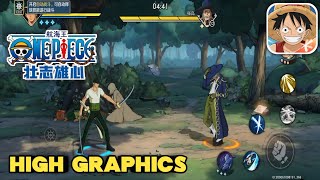 One Piece Ambition Android High Graphics Setting  New Tencent Game [upl. by Lledraw100]