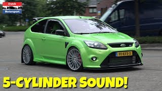 Ford Focus RSST 5Cylinder Turbo Acceleration SOUND [upl. by Gilud]