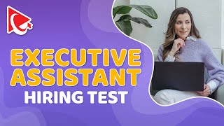 Executive Assistant Employment Assessment Test Questions and Answers [upl. by Mapel]