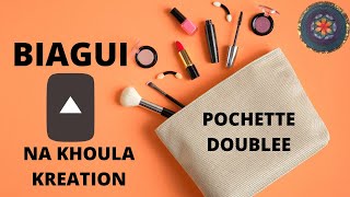 COMMENT COUDRE UNE POCHETTE DOUBLÉE AVEC DES COINS PARFAITS TUTODIY [upl. by Modesty]