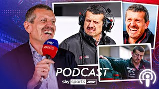 Guenther Steiner speaks Haas the FIA amp being the same age as Brad Pitt 🤣  Sky Sports F1 Podcast [upl. by Anilatsyrc]