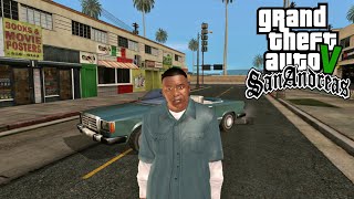 NOVO GTA SA MOD GTA V ULTRA REALISTA RETEXTURE PARA ANDROID [upl. by Harcourt]