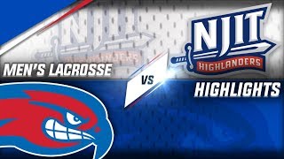 Mens Lacrosse UMass Lowell vs NJIT [upl. by Sholes408]