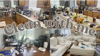 Whole House Clean PART 1 Clutter and Mess EVERYWHERE [upl. by Peta]