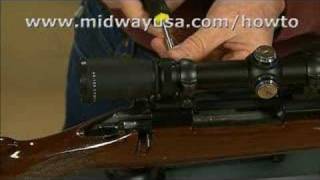 How to Boresight a Rifle Scope the Old Fashion Way  MidwayUSA Gunsmithing [upl. by Eruot]