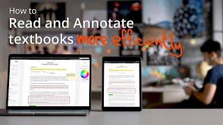 How to Read and Annotate Your PDF Textbooks  Three Tips [upl. by Anasxor934]