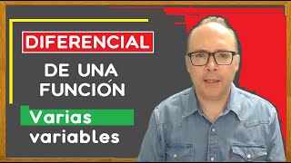 Cálculo de la diferencial funciones de varias variables [upl. by Nylsoj734]