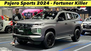 All new 2024 Mitsubishi Pajero Sports 4x4 7 Seater Full Size SUV  Back To India  Price [upl. by Roche]