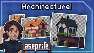 Pixel Art Class  Buildings amp Architecture Part 1 [upl. by Athallia]