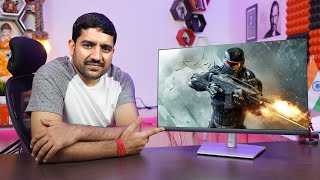 Dell P2422H 24inch Full HD 1080p IPS Monitor  Unboxing amp Review HIndi [upl. by Kapoor]