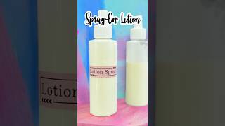 Make This Easy SprayOn Body Lotion For an Instant Glow [upl. by Quintana]