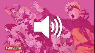 Sound Effect ANIME  NARUTO RASENGAN‼️ [upl. by Nairot]