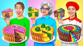 Me vs Grandma Cooking Challenge  Funny Food Hacks by Multi DO Smile [upl. by Dewitt]