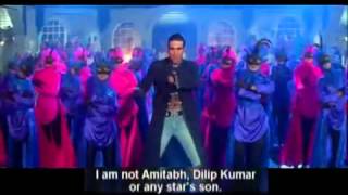 no Amitabh nor Dilip Kumar just Akshay Lyrics [upl. by Gussy435]