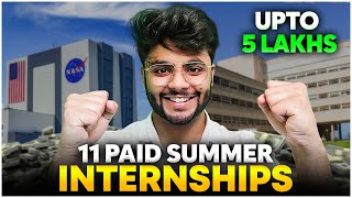 PAID Summer Internships in India amp Abroad [upl. by Nicola]