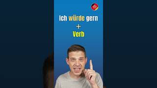 HÄTTE oder WÜRDE gern 🤔 deutsch germanbasics [upl. by Ahtreb]