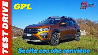 NEW DACIA SANDERO STEPWAY 10 Tce ECOG 2022  FIRST TEST DRIVE [upl. by Bouley]