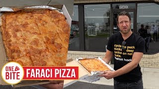 Barstool Pizza Review  Faraci Pizza St Louis Bonus Toasted Ravioli [upl. by Orthman13]