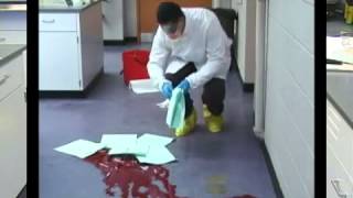 How to Clean up a Blood Spill [upl. by Anid509]