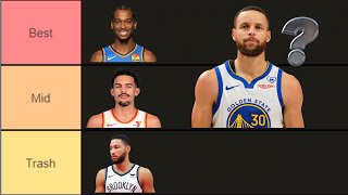 Ranking EVERY NBA PG Best NBA Point Guard Tier List 2024 Offseason Power Rankings [upl. by Trebron]