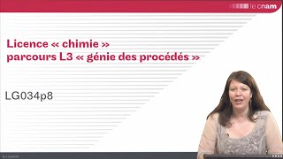 L3 génie des procédés de la licence de chimie [upl. by Lahcym]