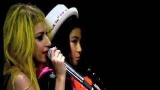 Born This Way  Lady Gaga duet with Maria Aragon LIVE Toronto [upl. by Renato532]