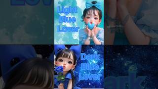 Dark blue VS Light blueComment fast ⏩gift giftbox instagram viral ytfunny shorts shortvideo [upl. by Ainoet]