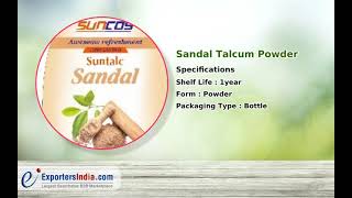 Tulsi Talcum Packing powder  Neem Talcum Packing powder Supplier in India  SUN INTERNATIONAL [upl. by Heigl]