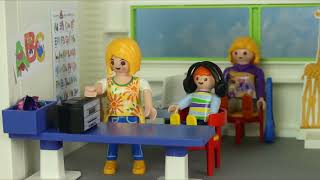 Playmobil Film quotGreta´s und Heinrichs Kindergartenzeit  Einschulungquot Familie Jansen  Kinderfilm [upl. by Aden]