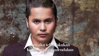 Lirik Video Hafiz Suip  Patah Hati [upl. by Llenel]