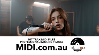 Hit Trax MIDI Files Backing Tracks [upl. by Darrelle243]